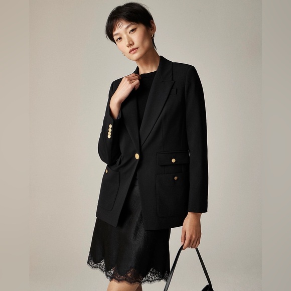 J. Crew Jackets & Blazers - J.Crew Vivienne blazer in Italian bi-stretch wool blend CC421